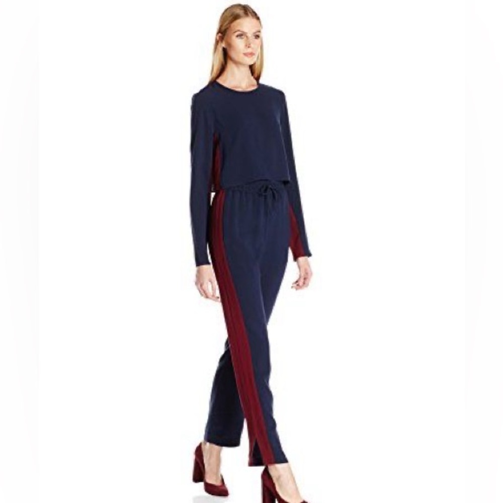 BCBGMaxazria Smitry Colorblock Jumpsuit
